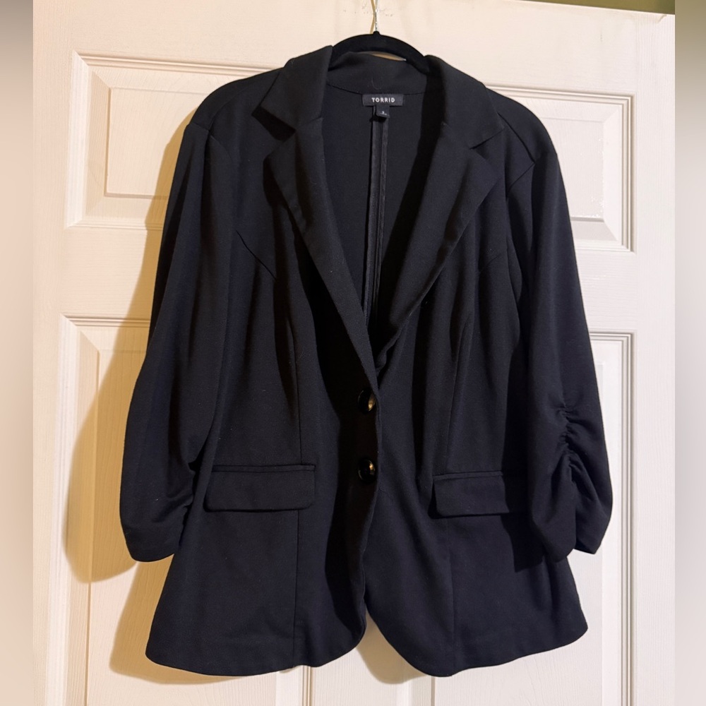 Torrid Classic Black Blazer